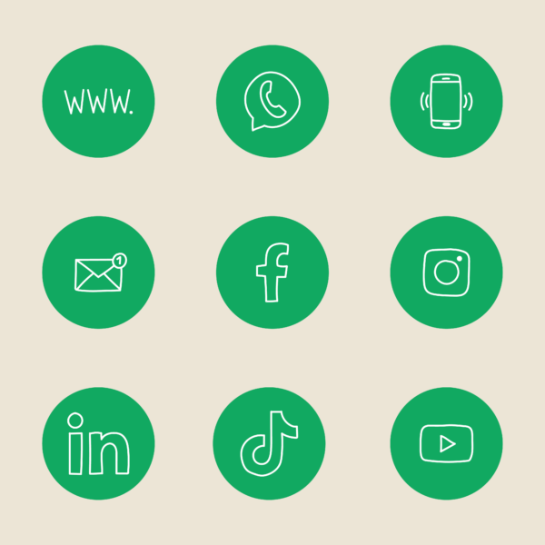 Iconenset LYNNA Contact & Socials