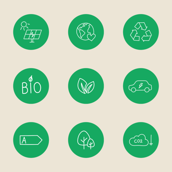 Iconenset LYNNA Duurzaam